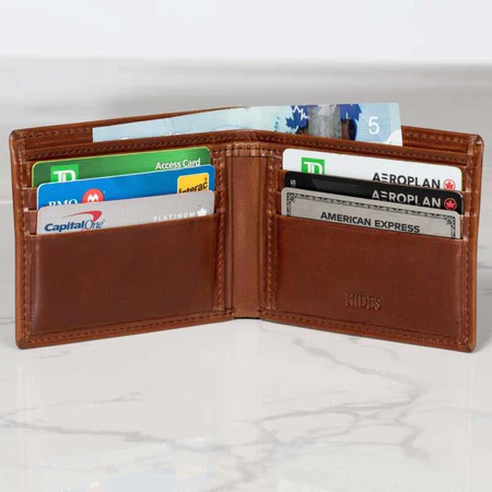 6 Cards Leather Wallet - Image 4