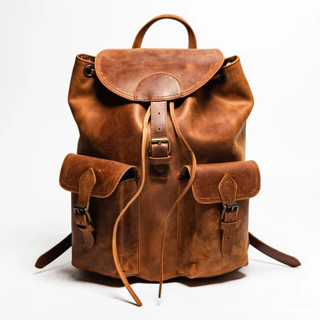 City Leather Backpack - Image 7