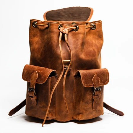 City Leather Backpack - Image 5