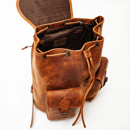 City Leather Backpack - Image 4