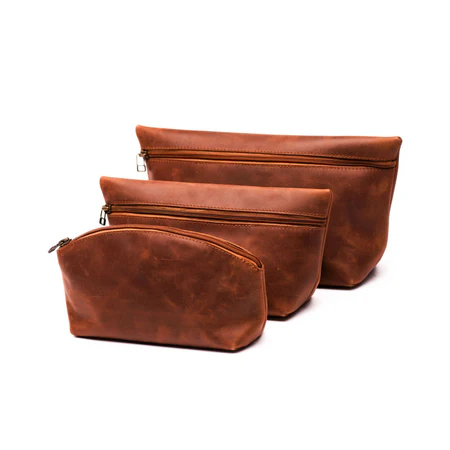 Leather Makeup Bag - Image 4