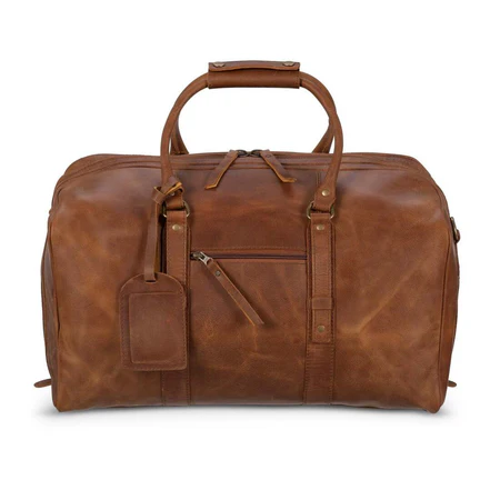 Big Mouth 40L Leather Duffle - Image 2