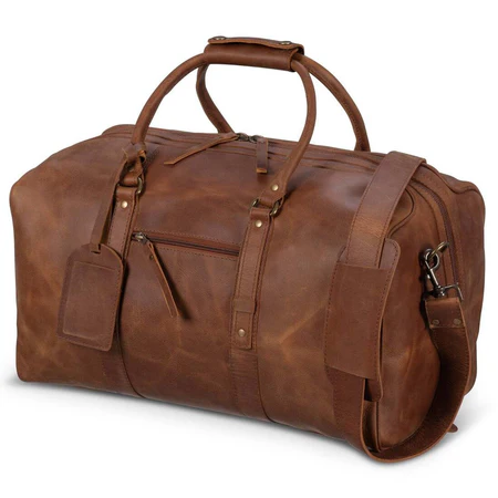 Big Mouth 40L Leather Duffle - Image 10