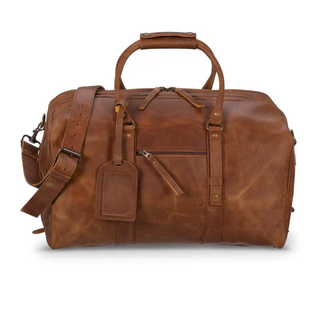 Big Mouth 40L Leather Duffle - Image 9