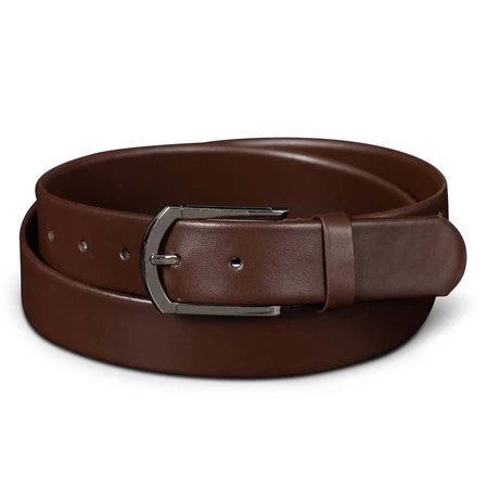 Classic Leather Dress Belt - Image 3