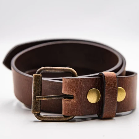 Distressed Leather Belt - Image 2