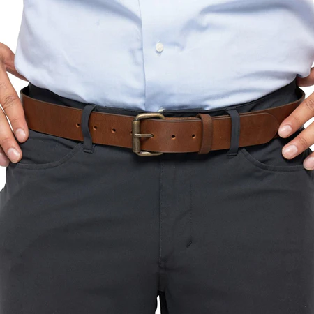 Distressed Leather Belt - Image 4