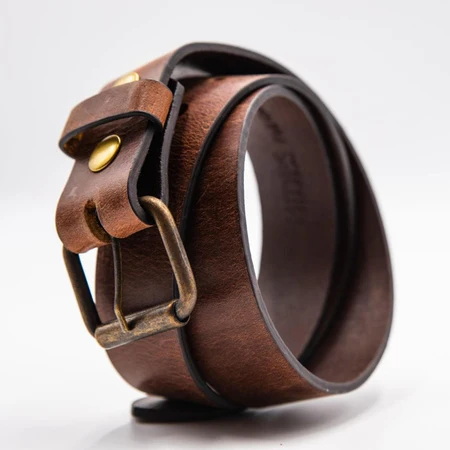 Distressed Leather Belt - Image 3