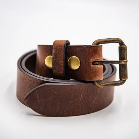 Distressed Leather Belt - Image 6