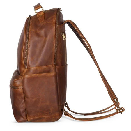 Leather Backpack Rucksack - Image 10