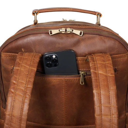 Leather Backpack Rucksack - Image 2
