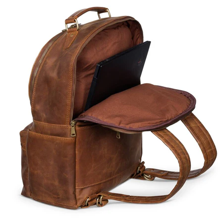 Leather Backpack Rucksack - Image 5