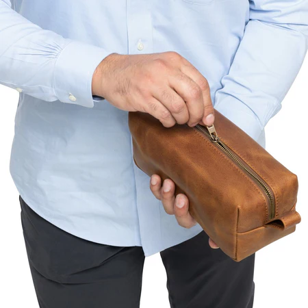 Leather Dopp Kit - Image 12