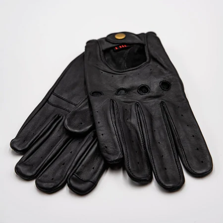 Leather Driving Gloves Men - Image 2