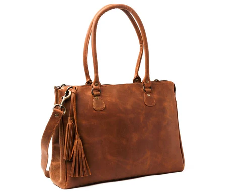 Leather Handbag - Image 6