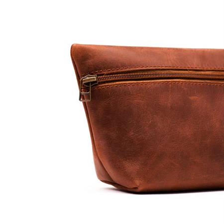 Leather Makeup Bag - Image 3