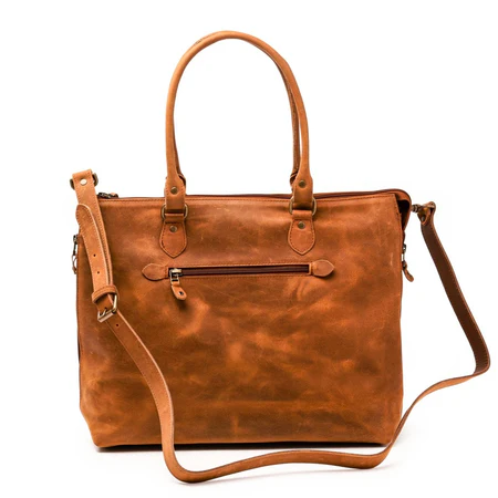 Leather Tech Tote - Image 4